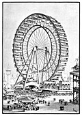 Chicago World Fair ferris wheel,1893