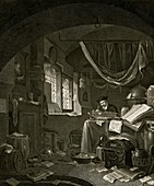 Alchemist,historical artwork