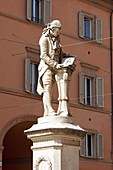 Luigi Galvani statue,Bologna,Italy