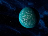 Kepler-22b,artwork