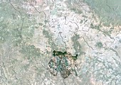 Morelos,Mexico,satellite image