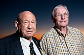 Leonov and Armstrong,space pioneers