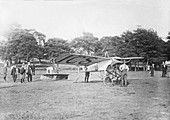 Bleriot monoplane,Aldershot,1912