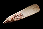 Stone Age spatula,Magdalenian culture