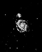 Whirlpool Galaxy,19th century