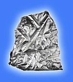 Silicon crystal,macrophotograph