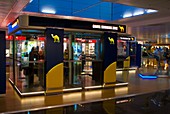 Smoking booth at Munich airport