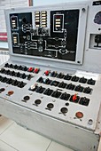 Soyuz launch control console