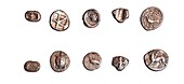 Ancient Greek coins 3rd - 5th century BCE