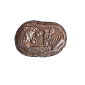 ancient Greek coin 560-546 BCE