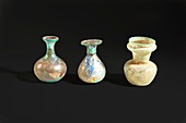 Roman glass bottles and jar