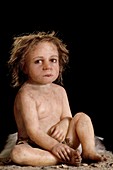 Model of a Neanderthal child