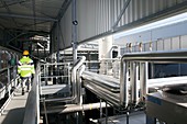 Methanisation biogas plant,France