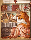St. Augustine in his Study