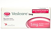 Pack of Vesicare tablets