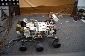 Curiosity engineering model at JPL