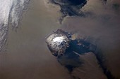 Alaid Volcano,Kuril Islands,ISS image