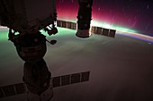 Aurora Australis,ISS image