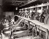 Gold stamp mill,USA,1888