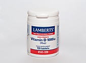 High-strength vitamin D tablets