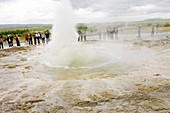 Strokkur Geyser,Iceland