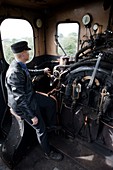 Steam locomotive driver