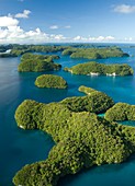 Limestone islands of Palau