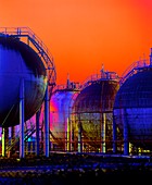 Gas storage tanks