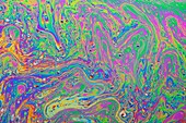 Soap film colours and patterns