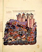 Battle of Gog and Magog,1430 artwork
