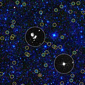 Quasar candidates,WISE image