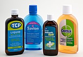 Household Antiseptics and Disinfectants