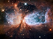 Nebula Sh 2-106,HST image