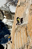 Mountaineering in the French Alps