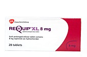 Pack of Requip XL tablets