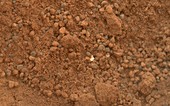 Martian soil,Curiosity image