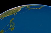 Philippine Sea,satellite artwork