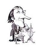 Joseph Priestley,caricature