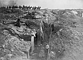 Abandoned British trench,World War I