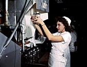Donor blood processing,1942