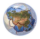 Global tectonics,Eurasian Plate