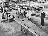 Aircraft parts factory,World War II