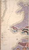 First geological map of Britain,1815