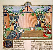 St Inglevert jousting tournament,1390