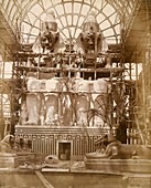 Egyptian Court at Crystal Palace,1850s