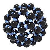 Buckminsterfullerene molecule
