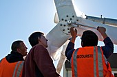 Wind turbine installation