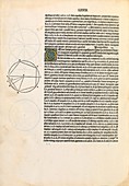 Euclid's Elements of Geometry,1482