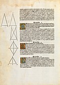 Euclid's Elements of Geometry,1482
