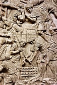 Roman soldiers Preparing Siege Works